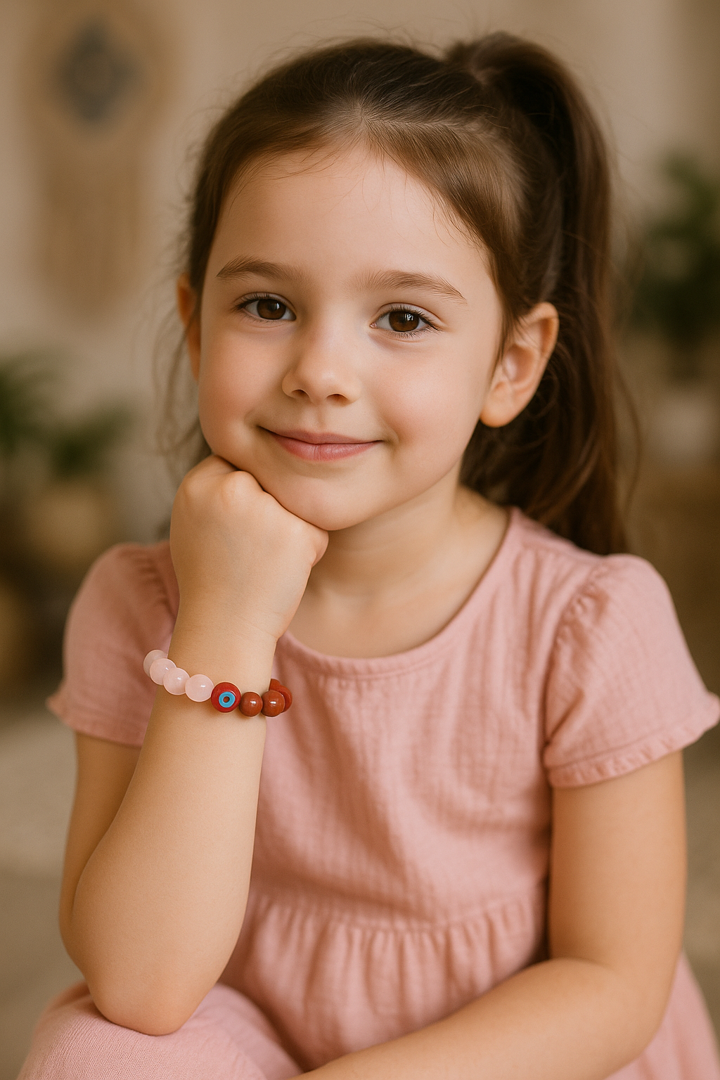 Lal Hriday Raksha (लाल हृदय रक्षा) bracelet (Unisex)