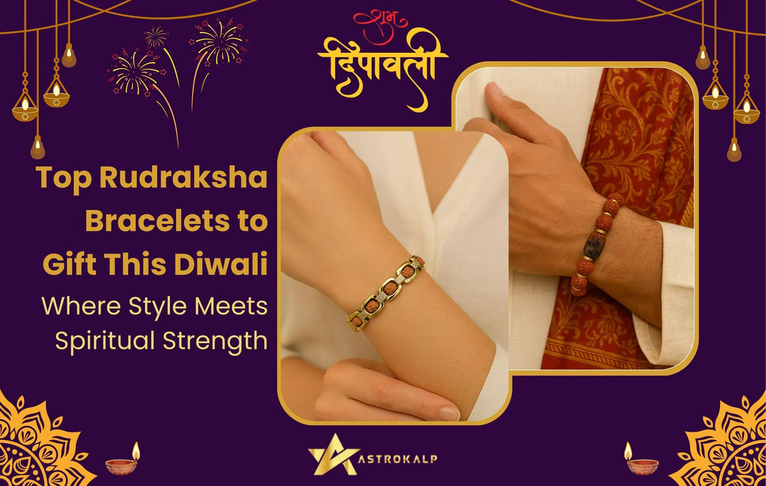 Top Rudraksha Bracelets to Gift This Diwali – Where Style Meets Spiritual Strength