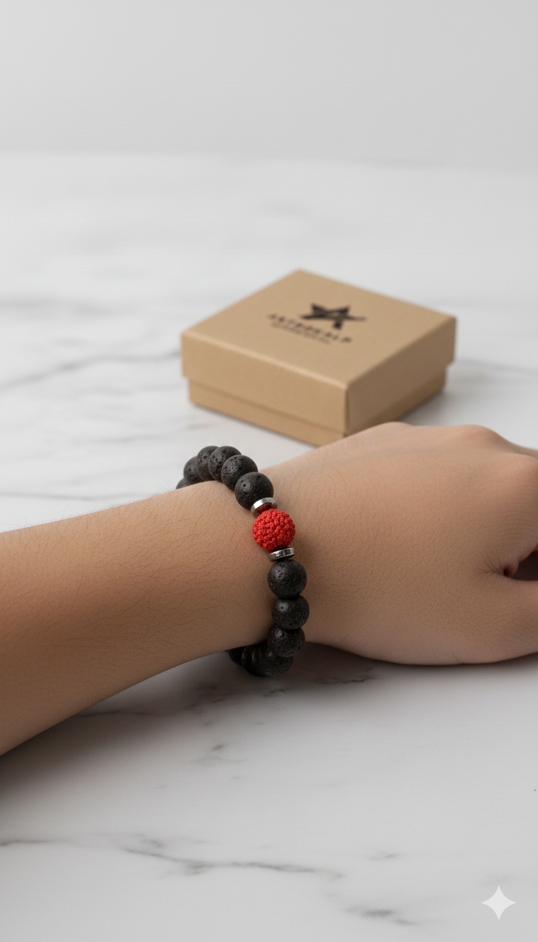 Lava-Rudra Kavach Bracelet (Unisex )