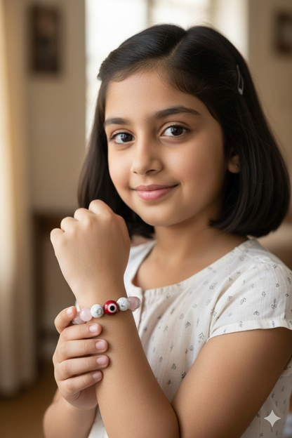 Angel Nazar Protection Child Bracelet (Girl)