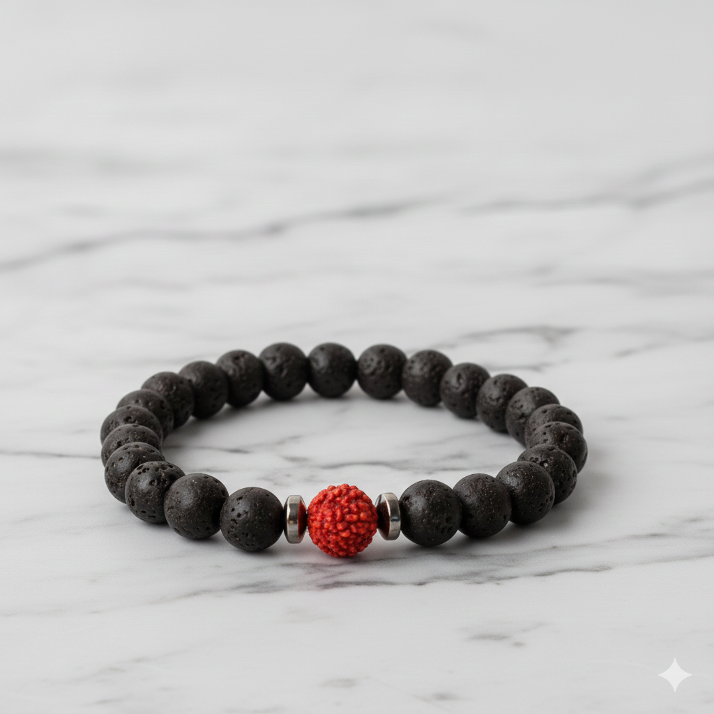 Lava-Rudra Kavach Bracelet (Unisex )
