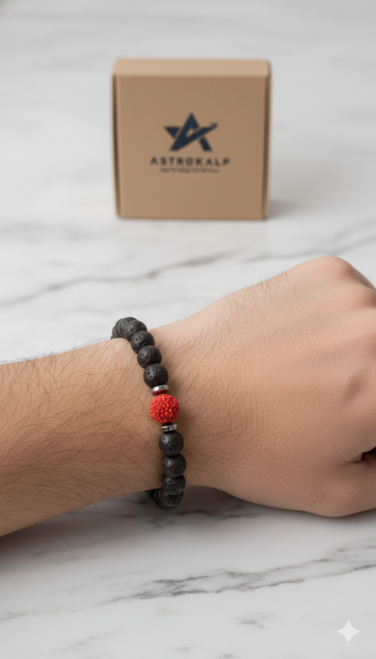 Lava-Rudra Kavach Bracelet (Unisex )