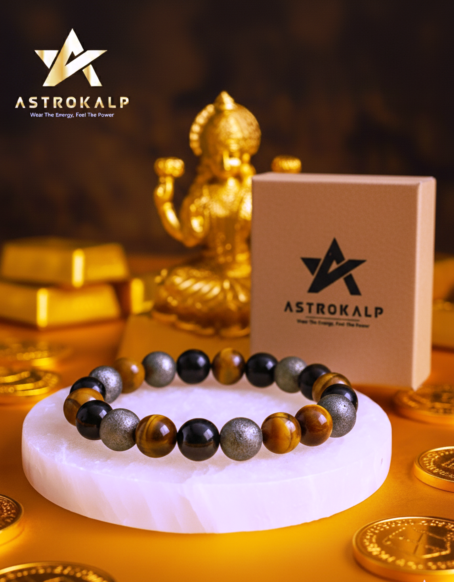 Dhan Maker Pyrite Bracelet (unisex)