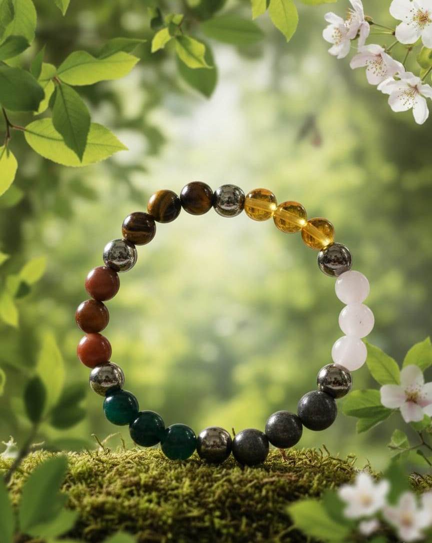 Money Yog 7 Stone Bracelet (Unisex)