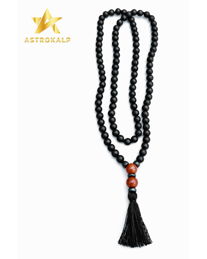 Karungli Jaap Mala 108 bead with Jasper Pendent